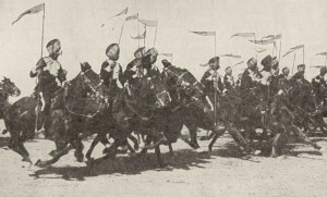 Indian Cavalry charge, Mesopotamian front 