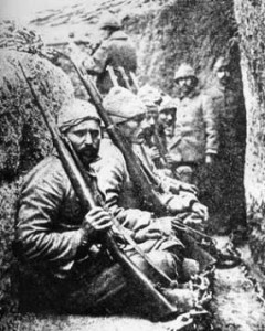 Ottoman soldiers at Gallipolli
