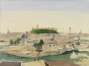 Aleppo, 1919, by Sydney W. Carline (http://www.iwm.org.uk/collections/item/object/4385)