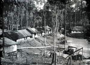 73rd Evacuation Hospital at Shingbwiyang, Burma, Mile 103 on the Ledo Road. 