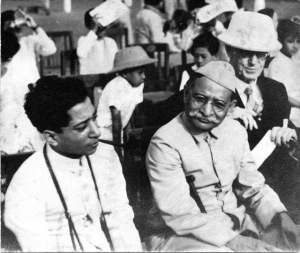  Nadir S. Tyabji &  Salahuddin A. S. Tyabji at the races, Rangoon 