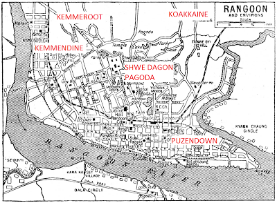 Old Rangoon Sketch Map
